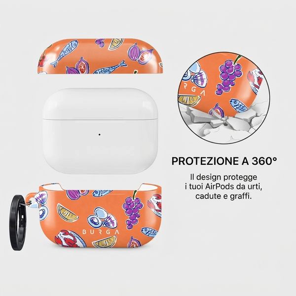 Burga Cover rigida Apple AirPods Pro 2 - Sunset Dinner