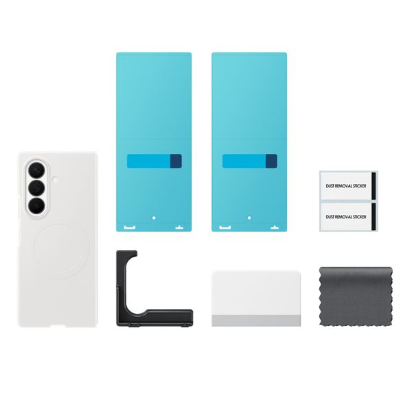 Samsung Cover Silicon Magnet Samsung Galaxy Z Fold 8 Ultra - White