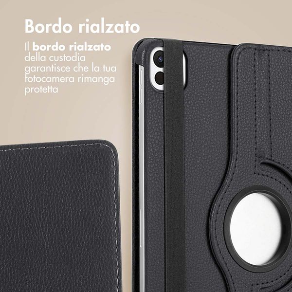 imoshion Cover Girevole a 360° Apple iPad Pro 11 (2025) M5 / (2024) M4 - Nero
