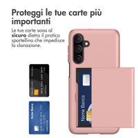 imoshion Cover Posteriore con Porta Carte Samsung Galaxy A27 (5G) - Rose Gold