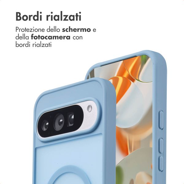 imoshion Cover posteriore Color Guard con MagSafe Google Pixel 9 Pro XL - Azzurro