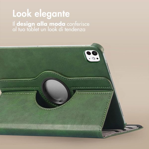 imoshion Cover Girevole a 360° Apple iPad 11 (2025) 11 pollici A16 / iPad 10 (2022) 10.9 pollici - Verde