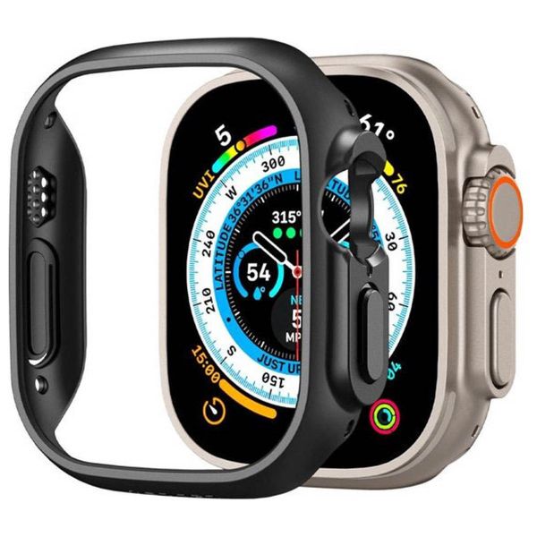 Spigen Cover Thin Fit™ Apple Watch Ultra / Ultra 2 / Ultra 3 - 49 mm - Nero
