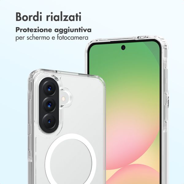 Accezz Cover posteriore Xtreme Impact con MagSafe Samsung Galaxy A57 (5G) - Trasparente