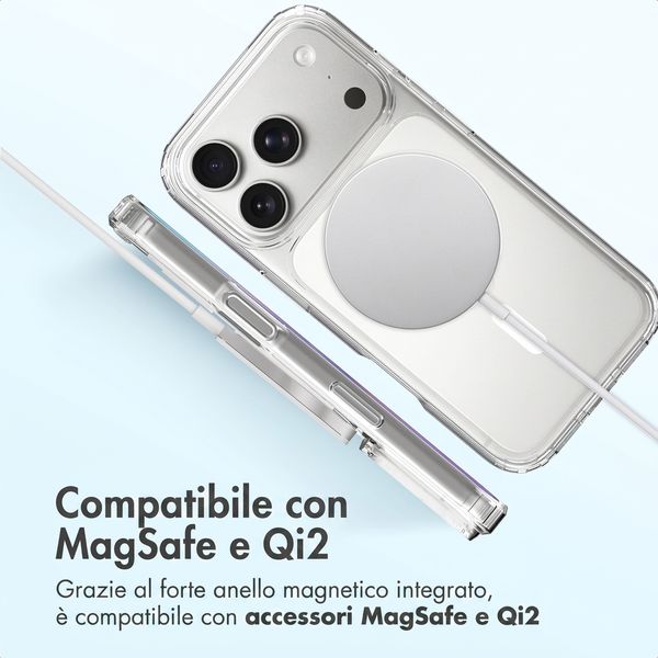Accezz Cover posteriore Xtreme Impact con MagSafe Apple iPhone 18 Pro / 17 Pro - Trasparente