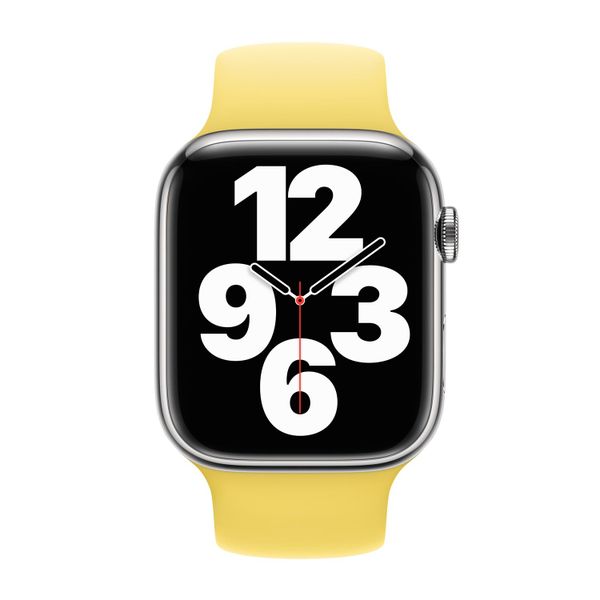 Apple Cinturino Solo Loop Apple Watch | 44/45/46/49 mm - Taglia 8 - Lemon Zest