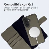 imoshion Cover a libro di lusso 2-in-1 rimovibile Samsung Galaxy A37 (5G) - Verde