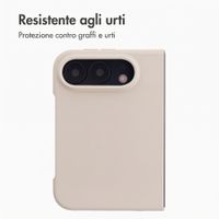 Accezz Cover in silicone liquido con MagSafe Apple iPhone Duo - Stone