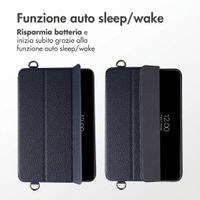 Accezz Trifold Bookcase met handstrap Apple iPad Mini 5 (2019) / Mini 4 (2015) - Donkerblauw