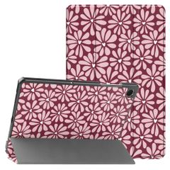 imoshion Cover Trifold Design Samsung Galaxy Tab A11 Plus / A9 Plus - Bloom Love Blush