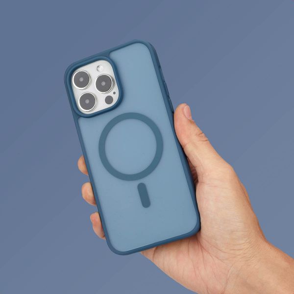 imoshion Cover posteriore Color Guard con MagSafe Apple iPhone 14 Pro Max - Blu scuro