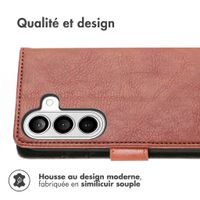 imoshion Luxe Bookcase Samsung Galaxy A27 (5G) - Bruin