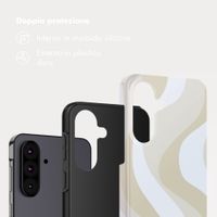 Selencia Cover Posteriore Vivid Samsung Galaxy A37 (5G) - Desert Waves Beige