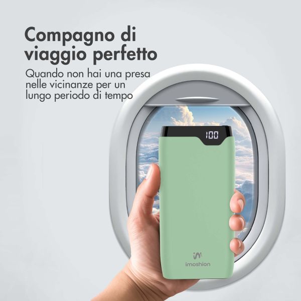 imoshion Powerbank - 20.000 mAh - Quick Charge e Power Delivery - Verde