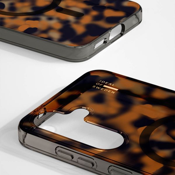 iDeal of Sweden Cover Trasparente con MagSafe Samsung Galaxy S25 - Tortoise