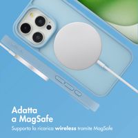 imoshion Cover posteriore Color Guard con MagSafe Apple iPhone 15 Pro - Azzurro