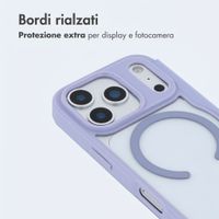 imoshion Bookcase trasparente con MagSafe Apple iPhone 17 Pro - Lilla