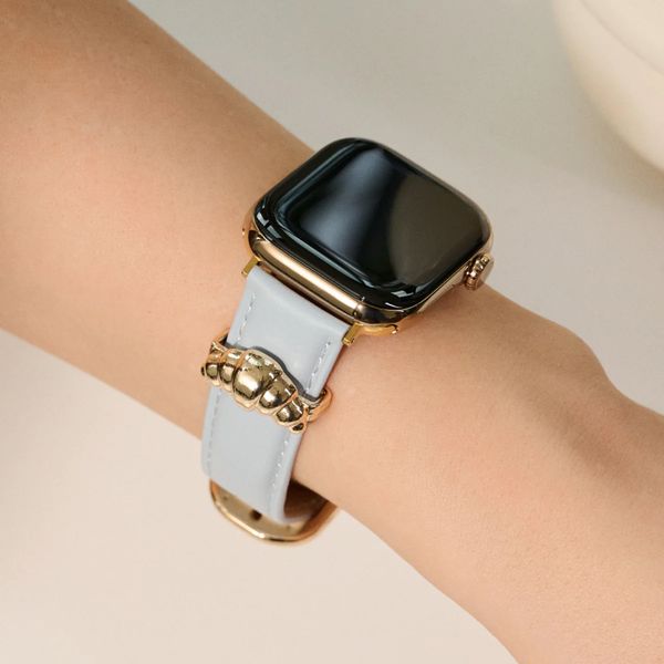 Burga Cinturino in vera pelle Apple Watch | 38/40/41/42 mm - Dream / Gold