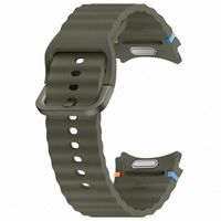 Samsung Cinturino Sport originale Samsung Galaxy Watch 4 / 5 / 6 / 7 / FE (20 mm) - Taglia M/L - Khaki