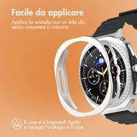 imoshion Cover rigida Bumper Samsung Galaxy Watch 8 Classic (46 mm) - Luce stellare