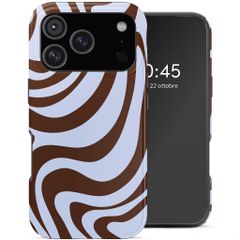 Selencia Cover Posteriore Vivid Apple iPhone 17 Pro - Dream Swirl Chocolate