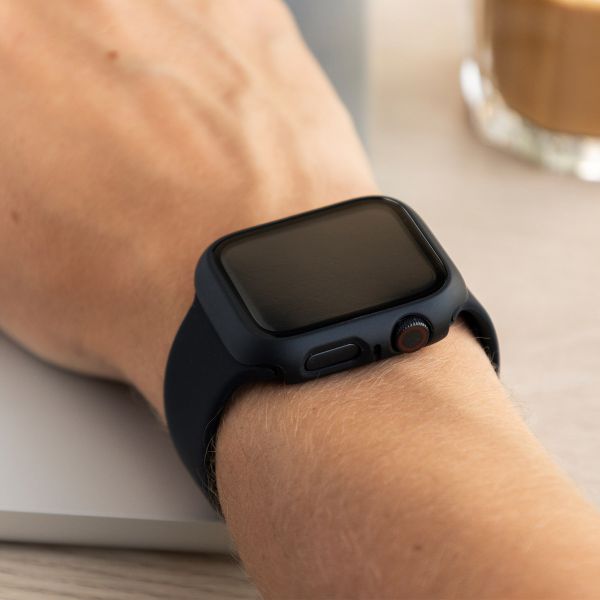 imoshion Cover rigida integrale Apple Watch 7 / 8 / 9 - 45 mm - Nero