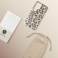 Selencia Cover Sabi Stampa pantera con MagSafe Samsung Galaxy S26 Ultra - Soft Ivory