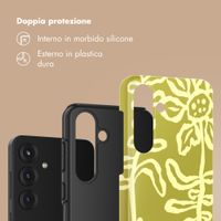 Selencia Cover Posteriore Vivid Samsung Galaxy S25 - Chalky Bloom