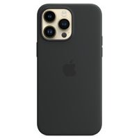 Apple Cover Posteriore in Silicone con MagSafe Apple iPhone 14 Pro Max - Midnight