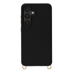 Selencia Cover posteriore Rivièra con MagSafe con ganci rimovibili Samsung Galaxy A55 (5G) / A35 - Velvet Black