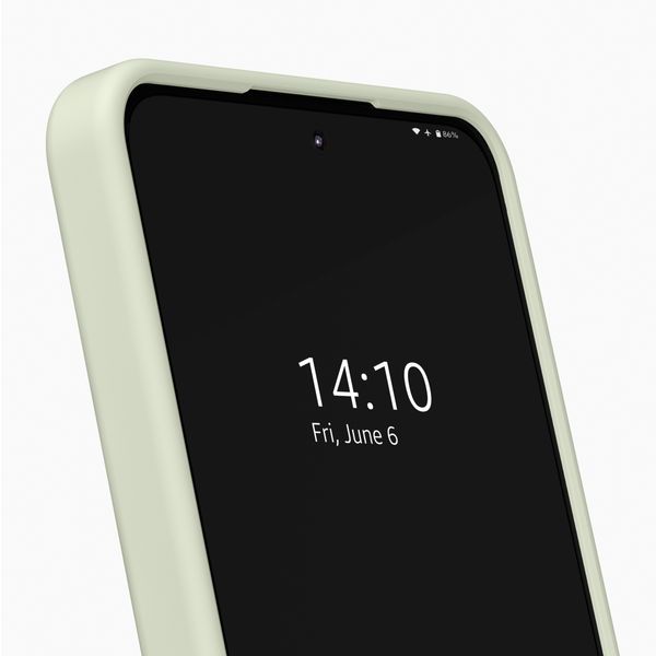 iDeal of Sweden Cover in silicone con MagSafe Samsung Galaxy A37 (5G) - Sage Green