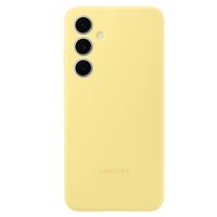 Samsung Cover originale in silicone Samsung Galaxy S24 FE - Giallo