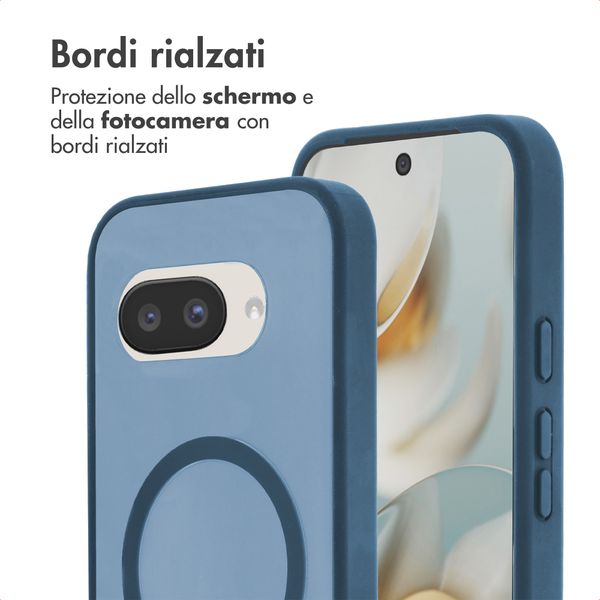 imoshion Cover posteriore Color Guard con MagSafe Google Pixel 9A - Blu scuro