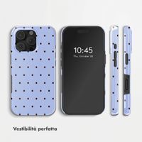 Selencia Cover Posteriore Vivid Apple iPhone 16 Pro Max - Happy Dots Digital Sky