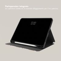 Selencia Cover per tablet Vivid Apple iPad 11 (2025) 11 pollici A16 / iPad 10 (2022) 10.9 pollici - Choco Flower Pop