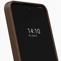 iDeal of Sweden Cover in silicone con MagSafe Samsung Galaxy A37 (5G) - Mocha Mousse