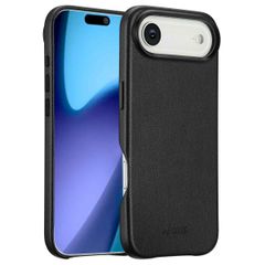 Accezz Cover in Pelle con MagSafe Apple iPhone Air - Onyx Black