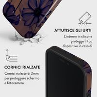 Burga Cover Posteriore Resistente con MagSafe Apple iPhone 16 - Velvet Night