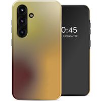 Selencia Cover posteriore Vivid con MagSafe Samsung Galaxy S25 - Gradient Olive Dust