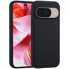 Accezz Cover Posteriore in Silicone Liquido Google Pixel 11 / 11 Pro / 10 / 10 Pro - Nero
