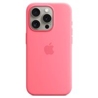 Apple Cover Posteriore in Silicone con MagSafe Apple iPhone 15 Pro - Rosa