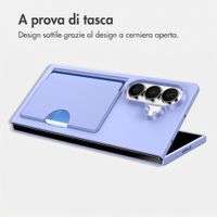 imoshion Backcover con porta carte Samsung Galaxy Z Fold 8 Ultra - Lilla