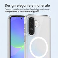 imoshion Cover posteriore protettiva con MagSafe Samsung Galaxy A37 (5G) - Trasparente
