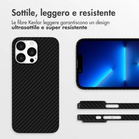 Accezz Cover MagSafe Kevlar® Apple iPhone 13 Pro - Nero