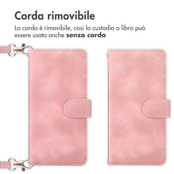 imoshion Cover a libro con Cordino Samsung Galaxy A26 - Rosa