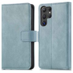 imoshion Cover a libro di Lusso Samsung Galaxy S25 Ultra - Azzurro