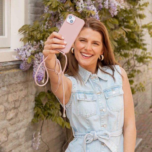 imoshion Cover in Silicone con Cordino Apple iPhone 11 Pro - Sand Pink