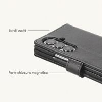imoshion Cover a libro di Lusso Samsung Galaxy Z Fold 8 Ultra - Nero