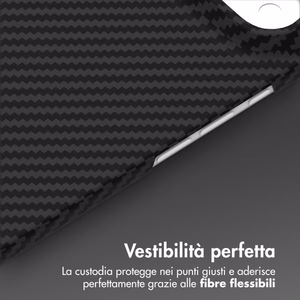 Accezz Cover MagSafe Kevlar® Apple iPhone Air - Nero