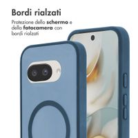 imoshion Cover posteriore Color Guard con MagSafe Google Pixel 9A - Blu scuro